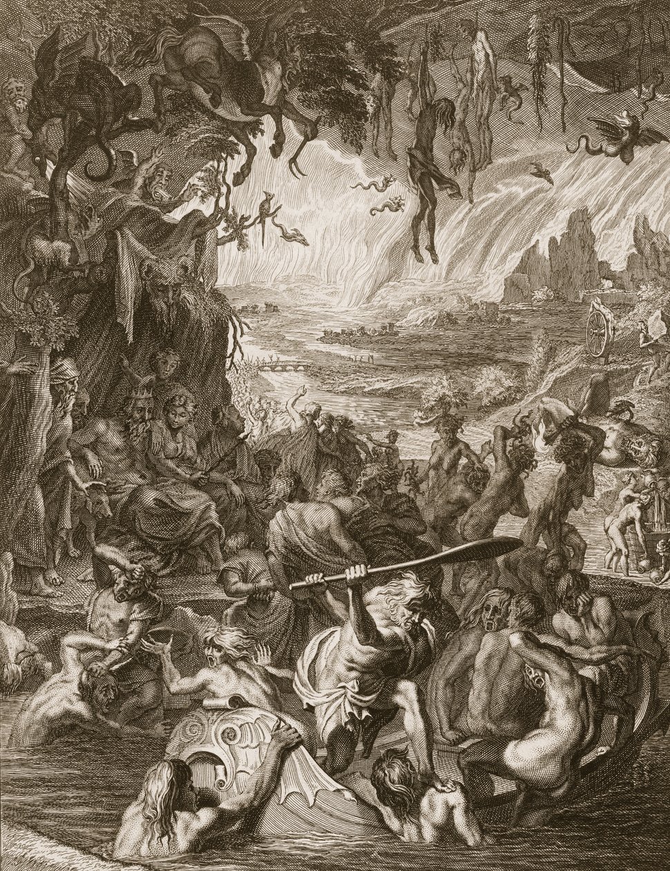 Szene der Hölle von Bernard Picart