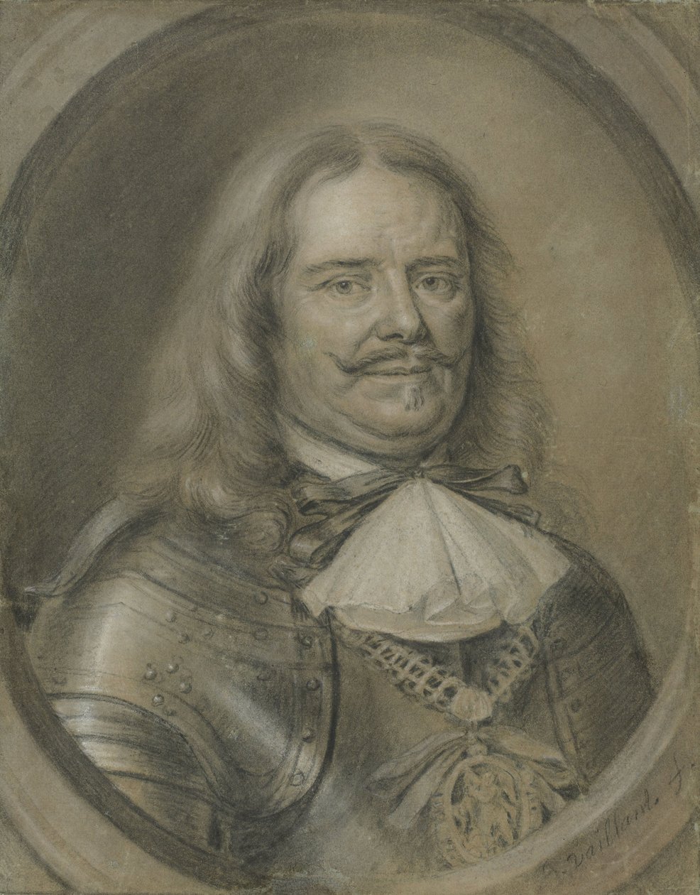 Porträt von Michiel Adriaansz. de Ruyter von Bernard Vaillant