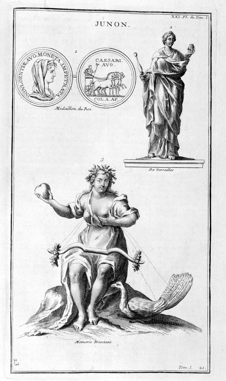 Juno von Bernard de Montfaucon