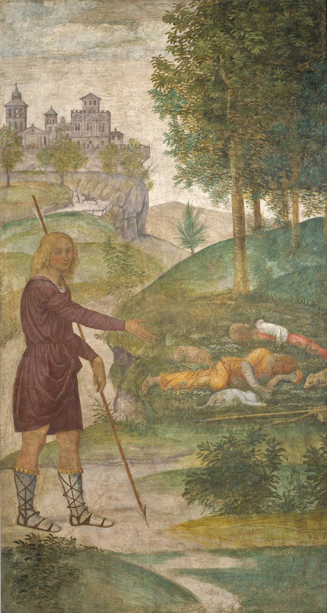 Cephalus und die Nymphen von Bernardino Luini
