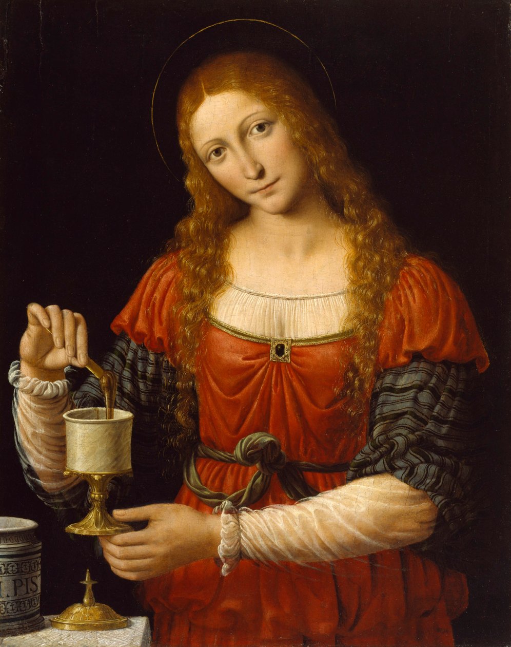 Heilige Maria Magdalena, ca. 1524 von Bernardino Luini
