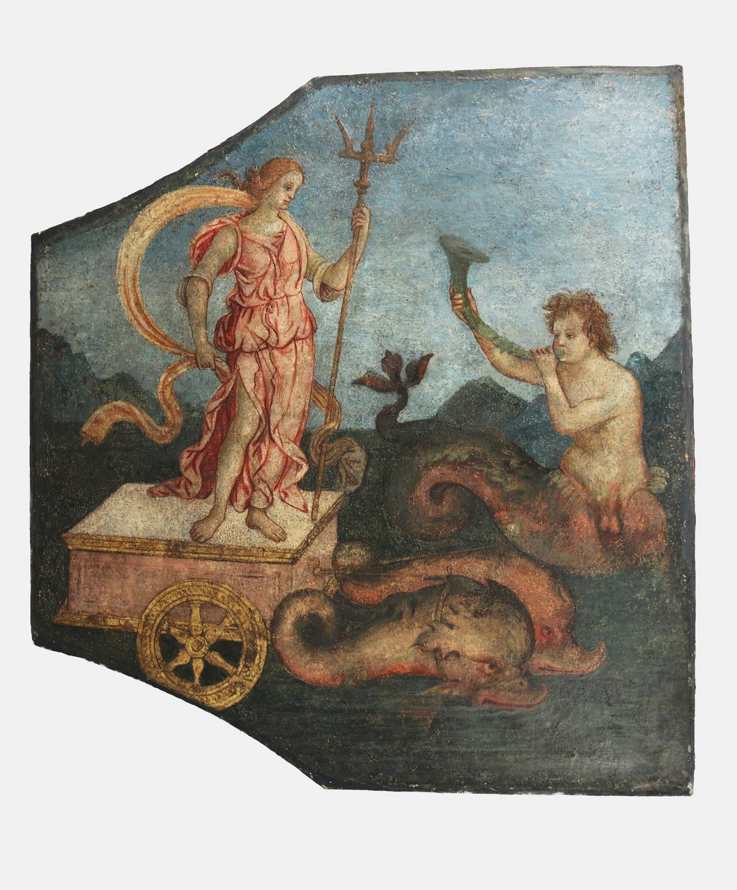 Triumph der Amphitrite von Bernardino Pinturicchio