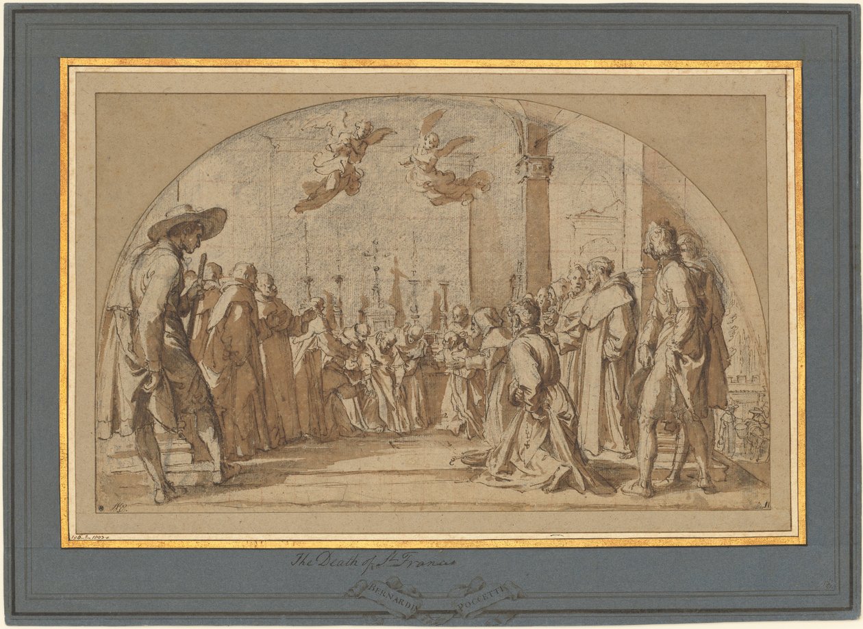 Der Tod des seligen Buonagiunta Manetti von Bernardino Poccetti