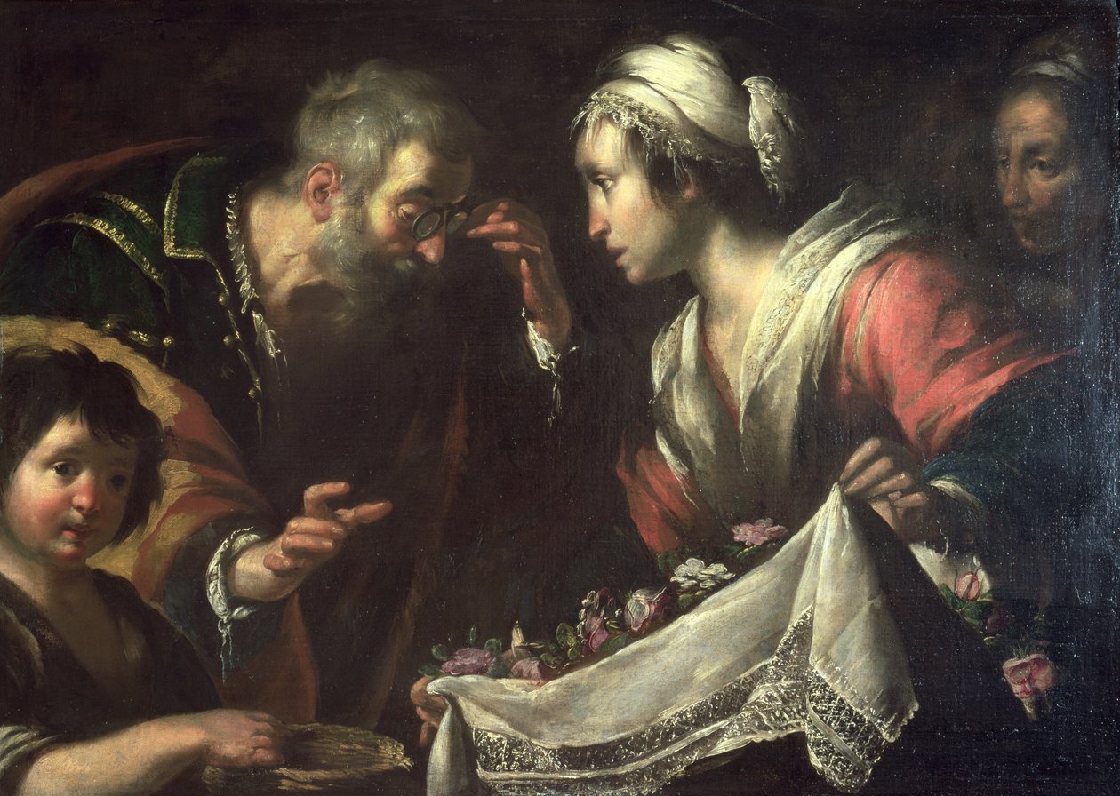 Das Wunder der Heiligen Zita von Bernardo Strozzi