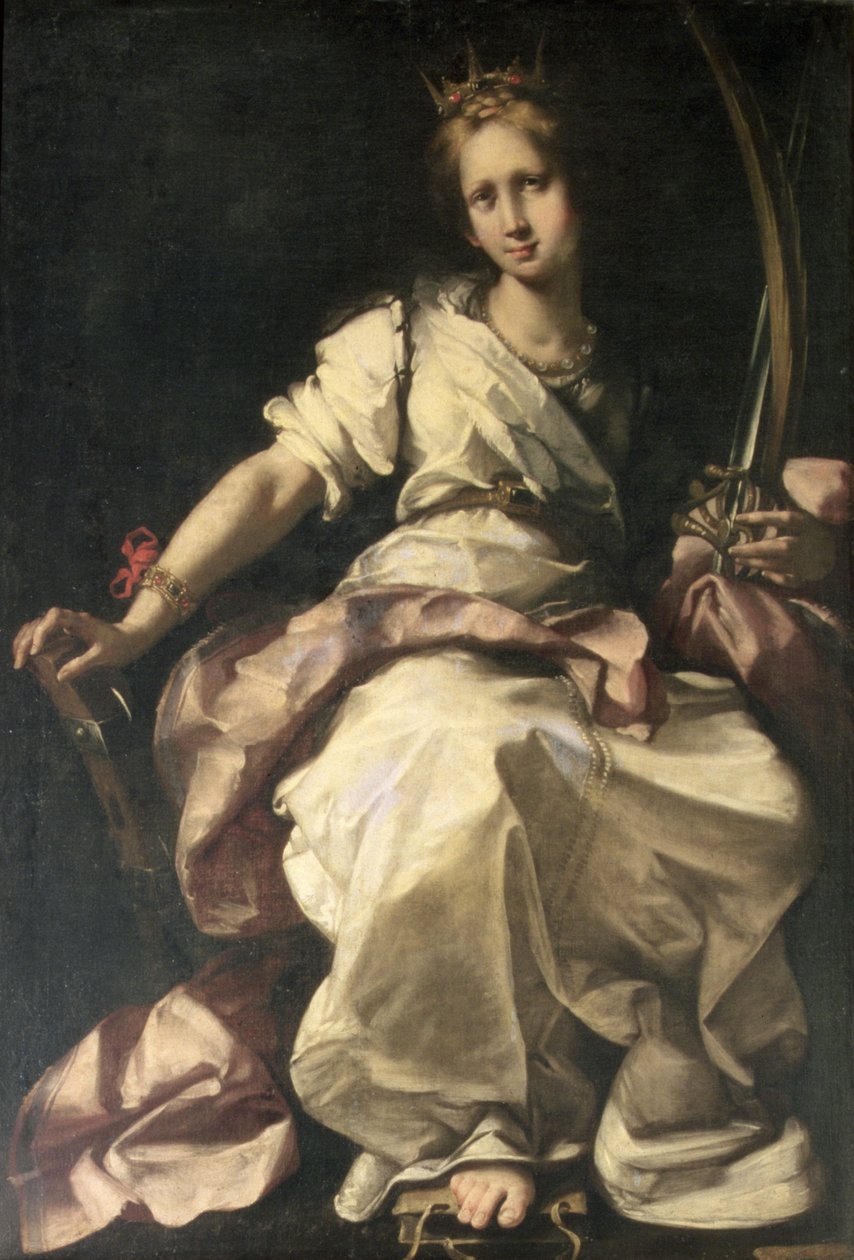 St. Katharina von Alexandria von Bernardo Strozzi