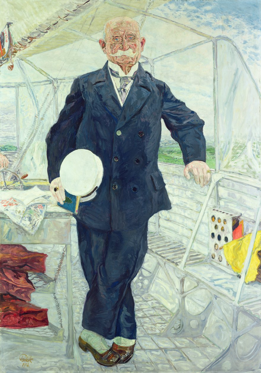 Graf Zeppelin (1838-1917), 1914 von Bernhard Pankok