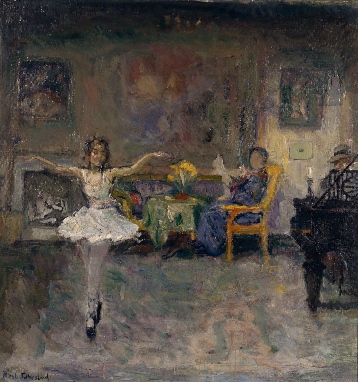 Familienidylle von Bernhard Dorotheus Folkestad
