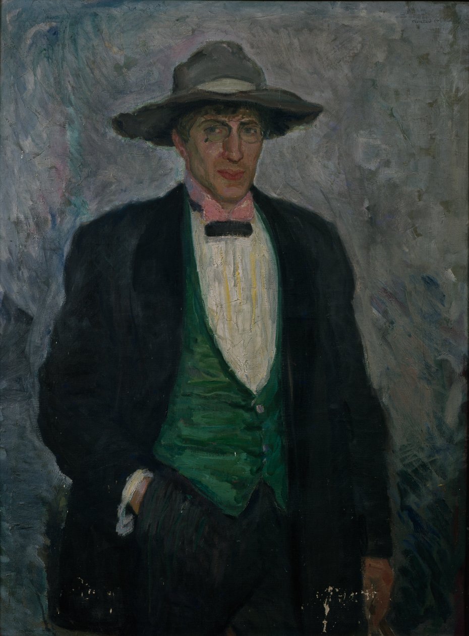 Der Maler Niels Astrup von Bernhard Dorotheus Folkestad