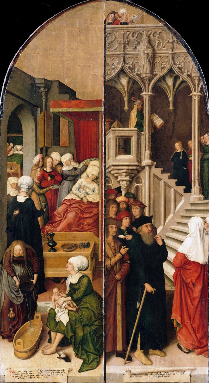 Die Schussenrieder Altarflügel, 16. Jahrhundert von Bernhard Strigel