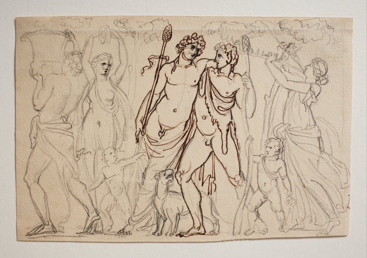Bacchusprozession von Bertel Thorvaldsen