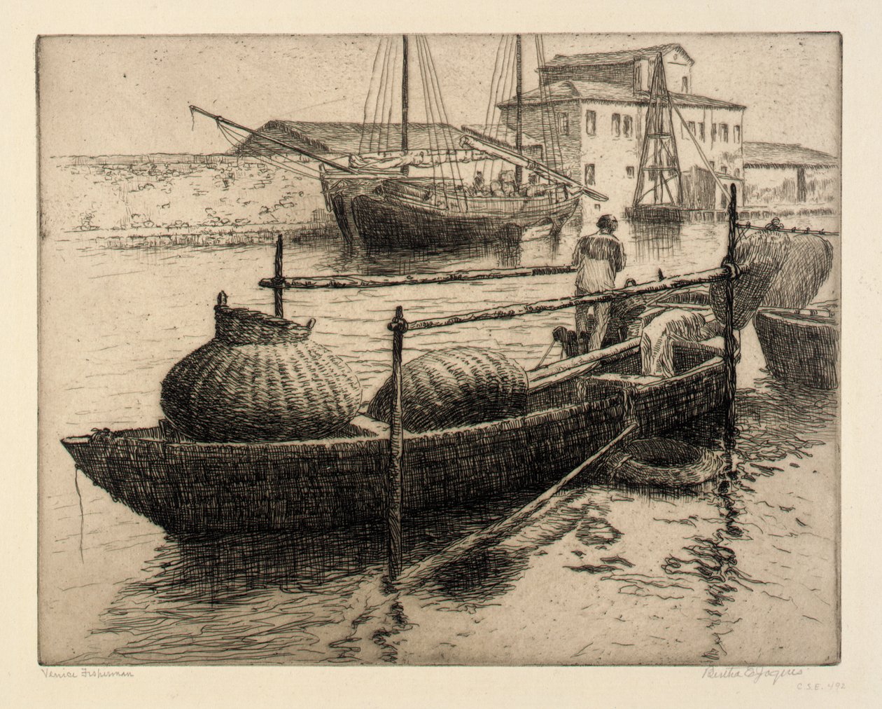 Fischer von Venedig von Bertha E. Jaques