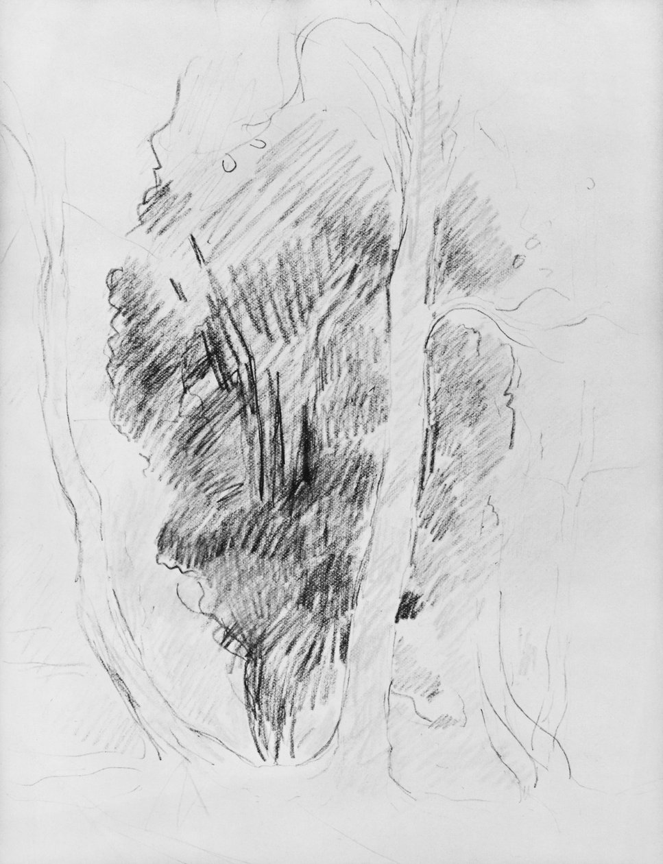 Studie von Bäumen, 1893 von Berthe Morisot