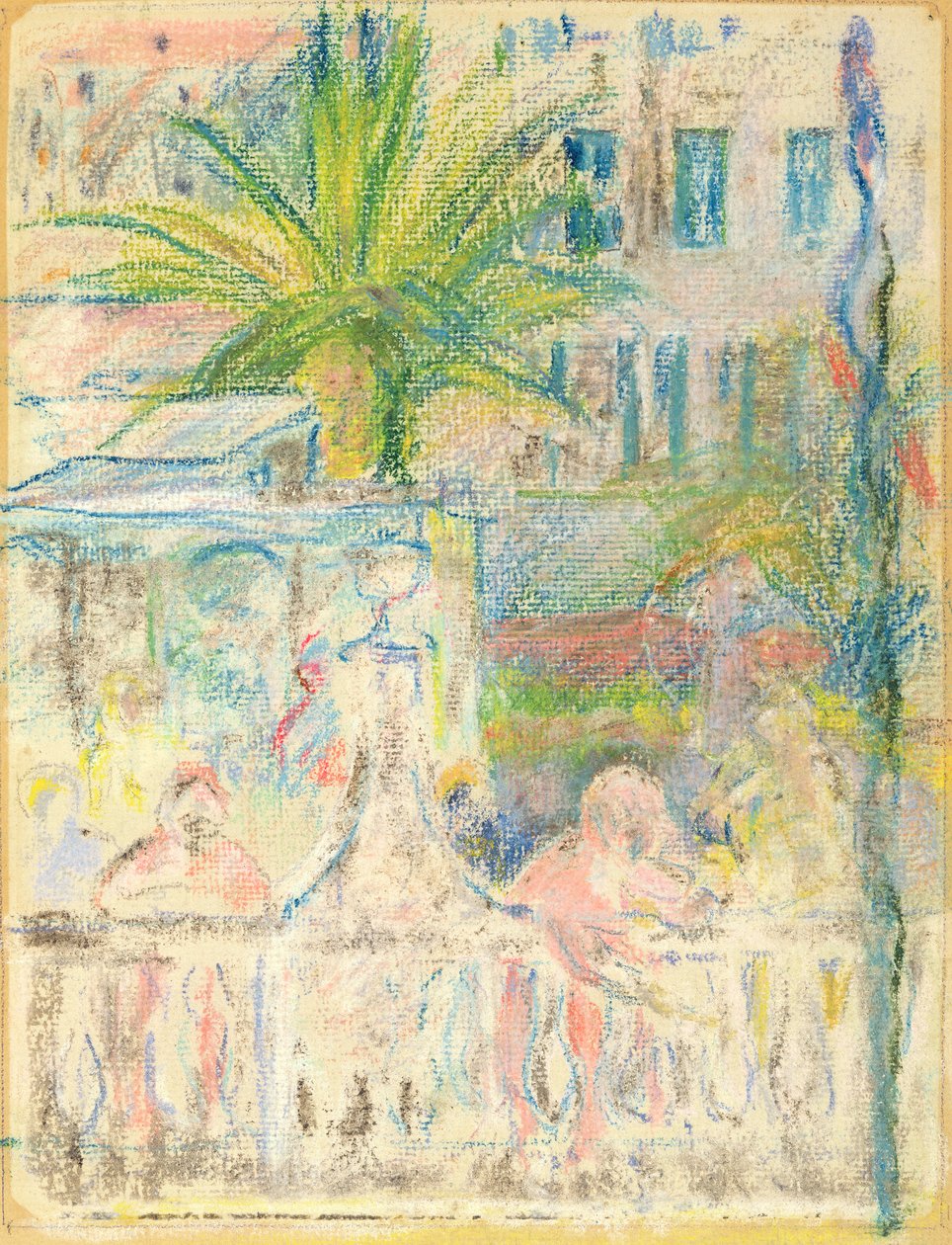 Der Karneval von Nizza von Berthe Morisot