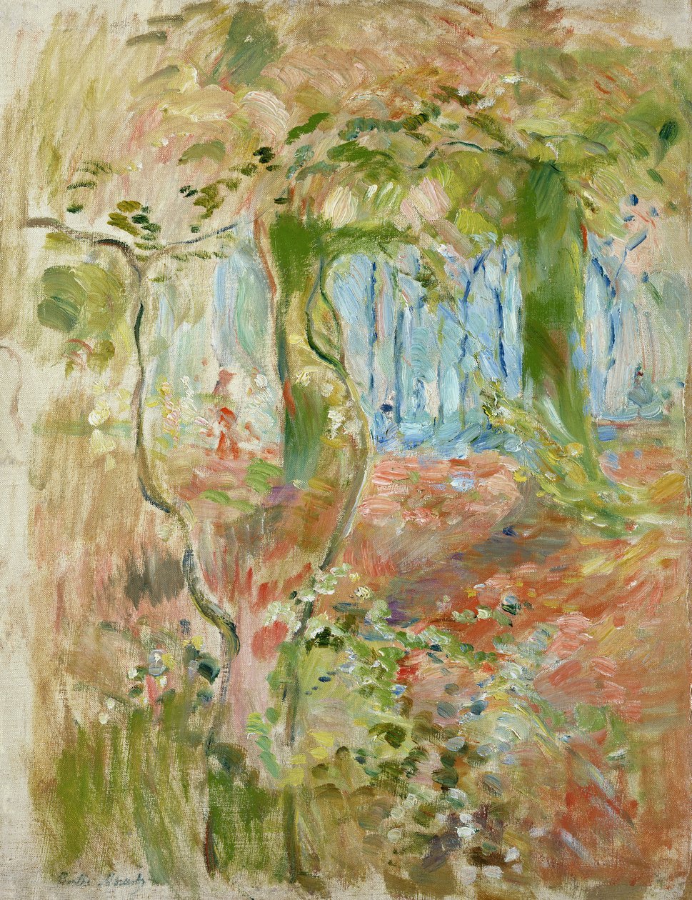 Unterholz im Herbst von Berthe Morisot
