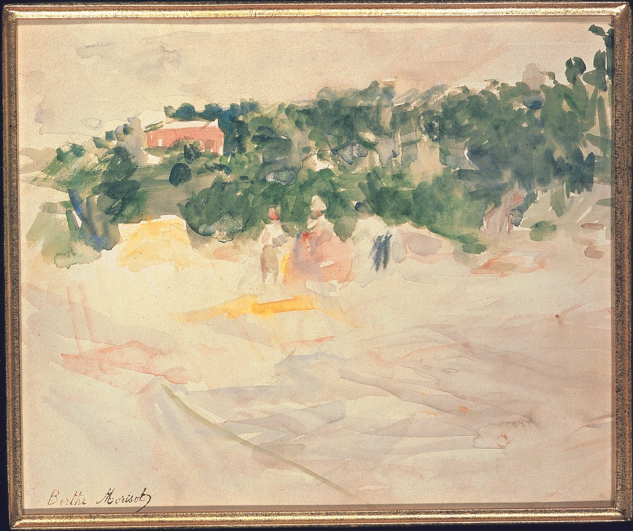 La moisson à Bougival, 1882 von Berthe Morisot