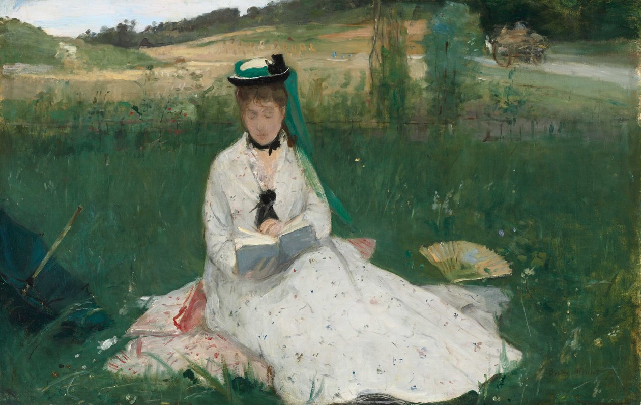 Lesen, 1873 von Berthe Morisot