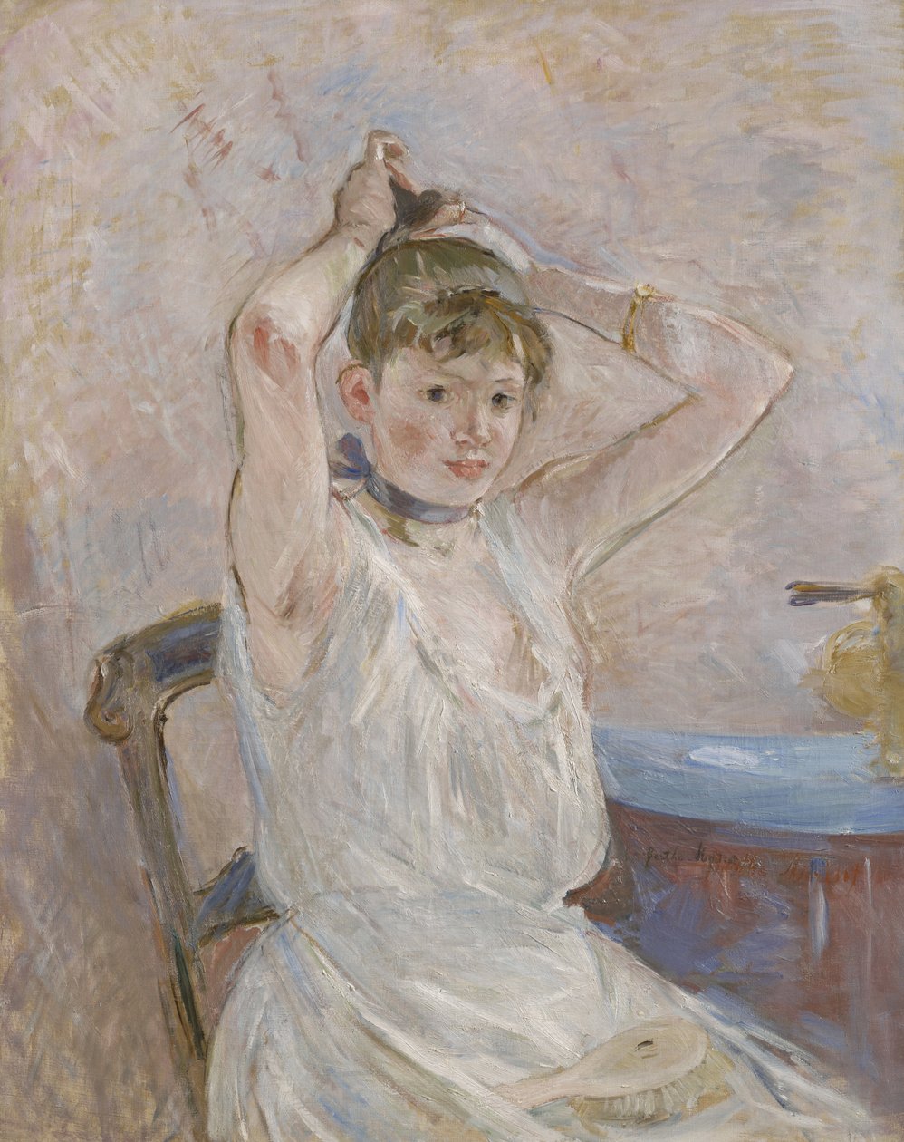 Das Bad, 1885-86 von Berthe Morisot