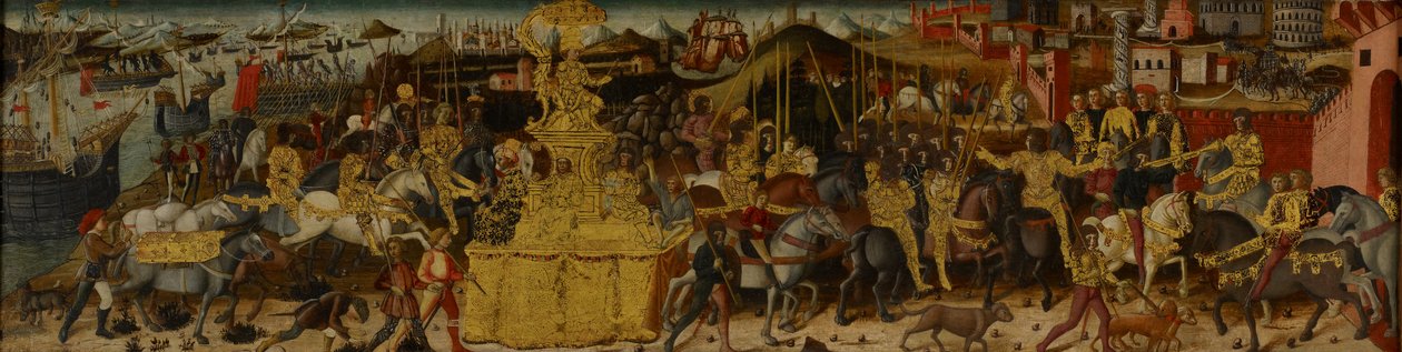 Der Triumph des Scipio Africanus, ca. 1460 von Biagio di Antonio