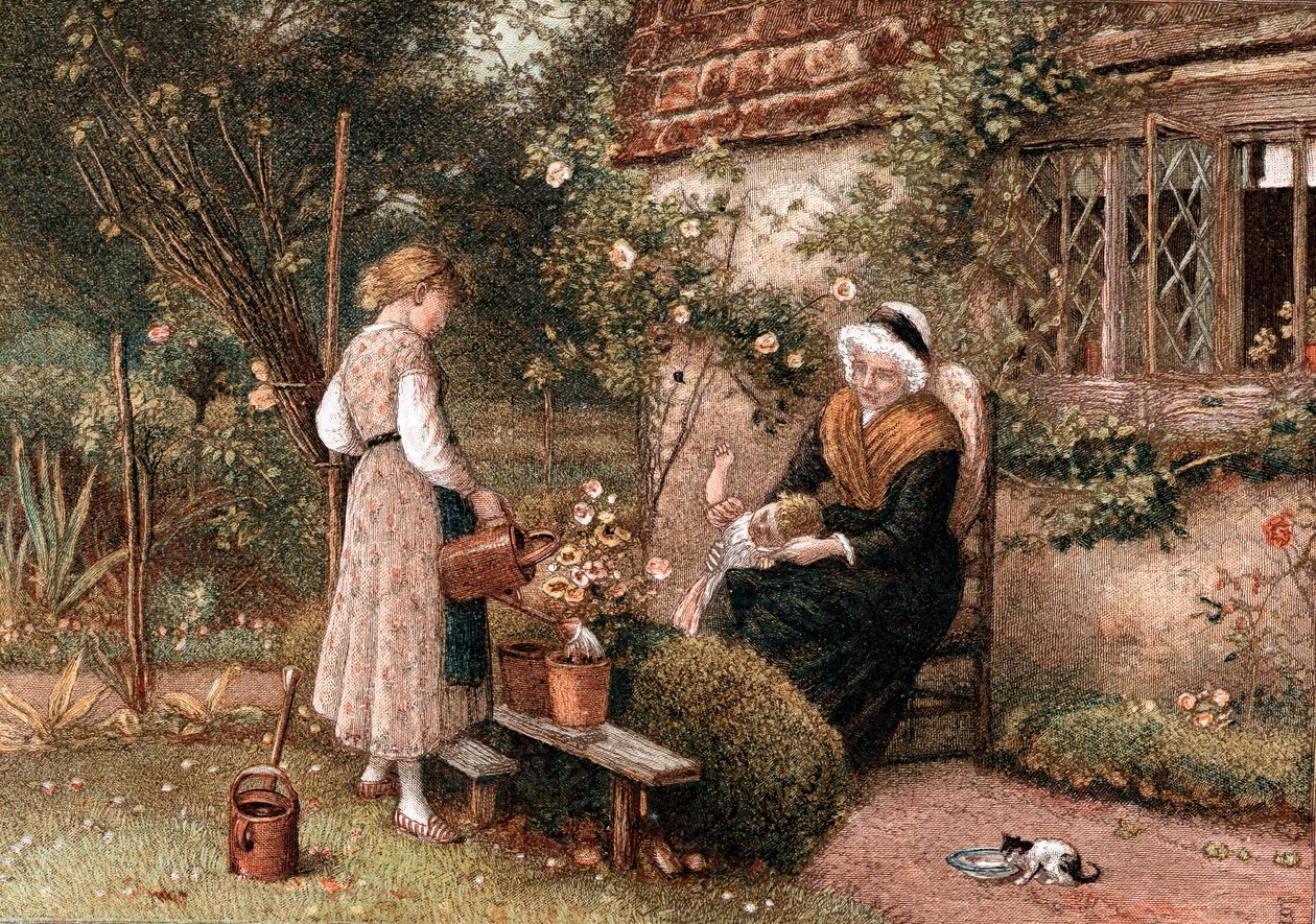 Jugend und Alter von Birket Foster