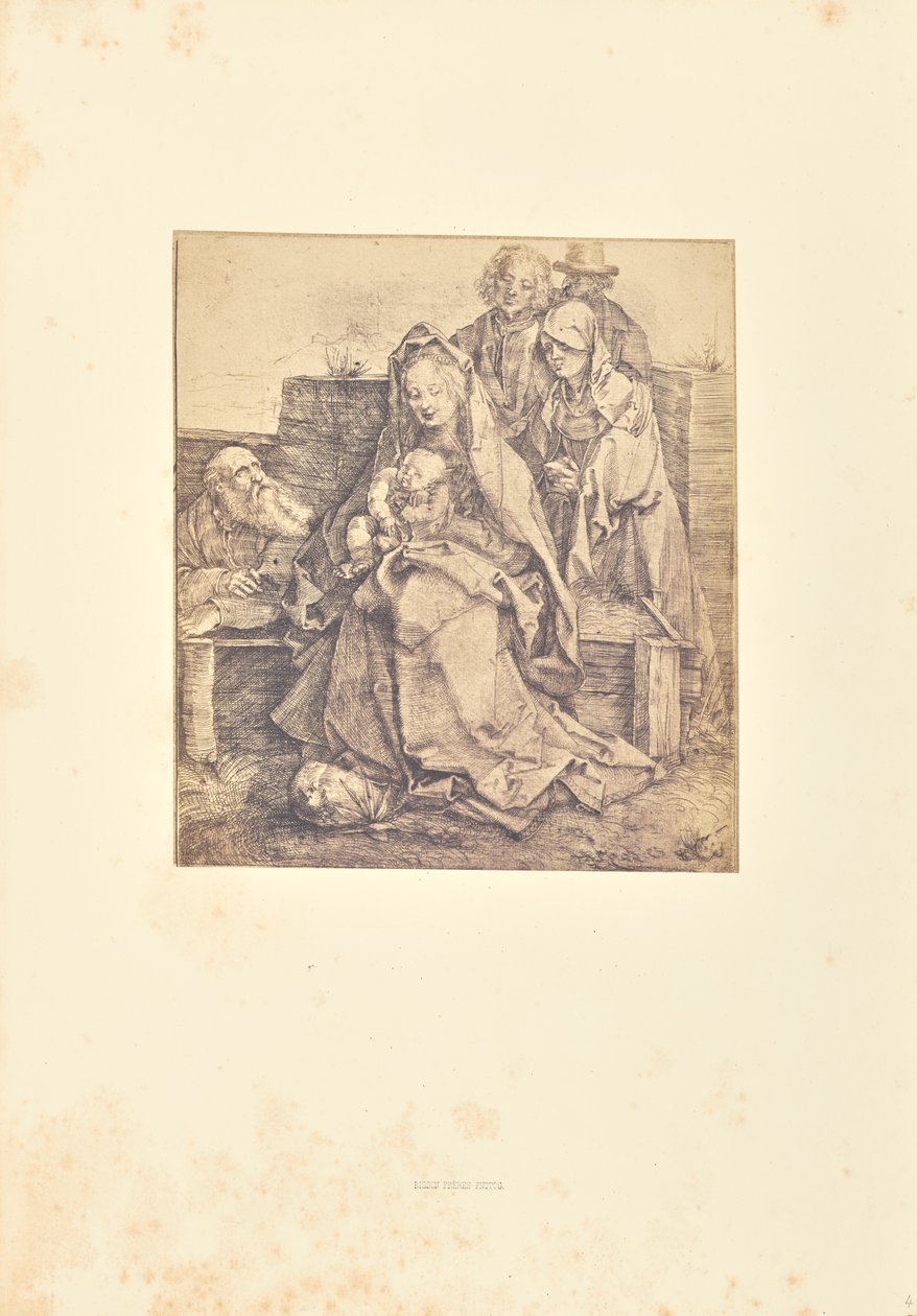 Die Heilige Familie von Bisson Frères