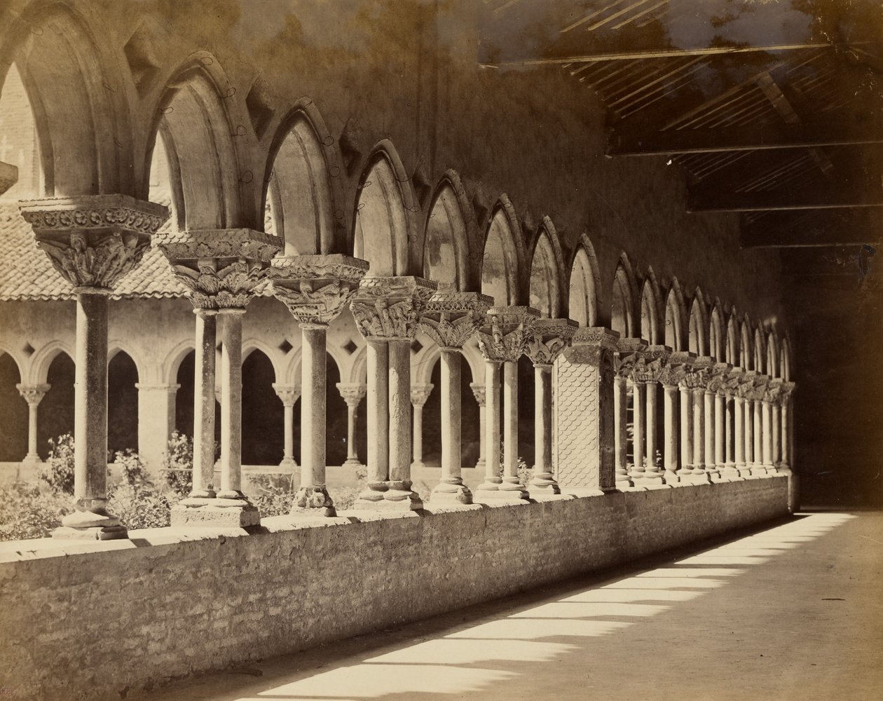 Kreuzgang von Moissac von Bisson Frères