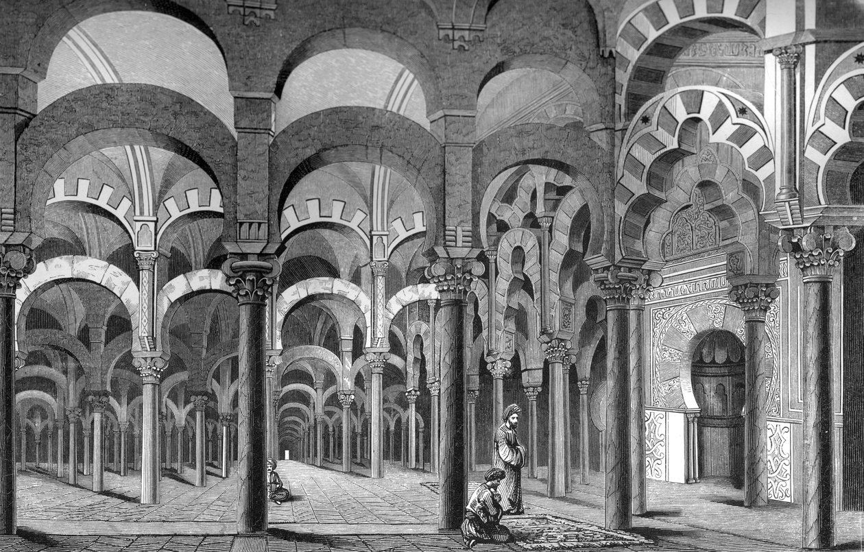 Die Mezquita, Córdoba, Spanien, 1849 von Bisson and Cottard
