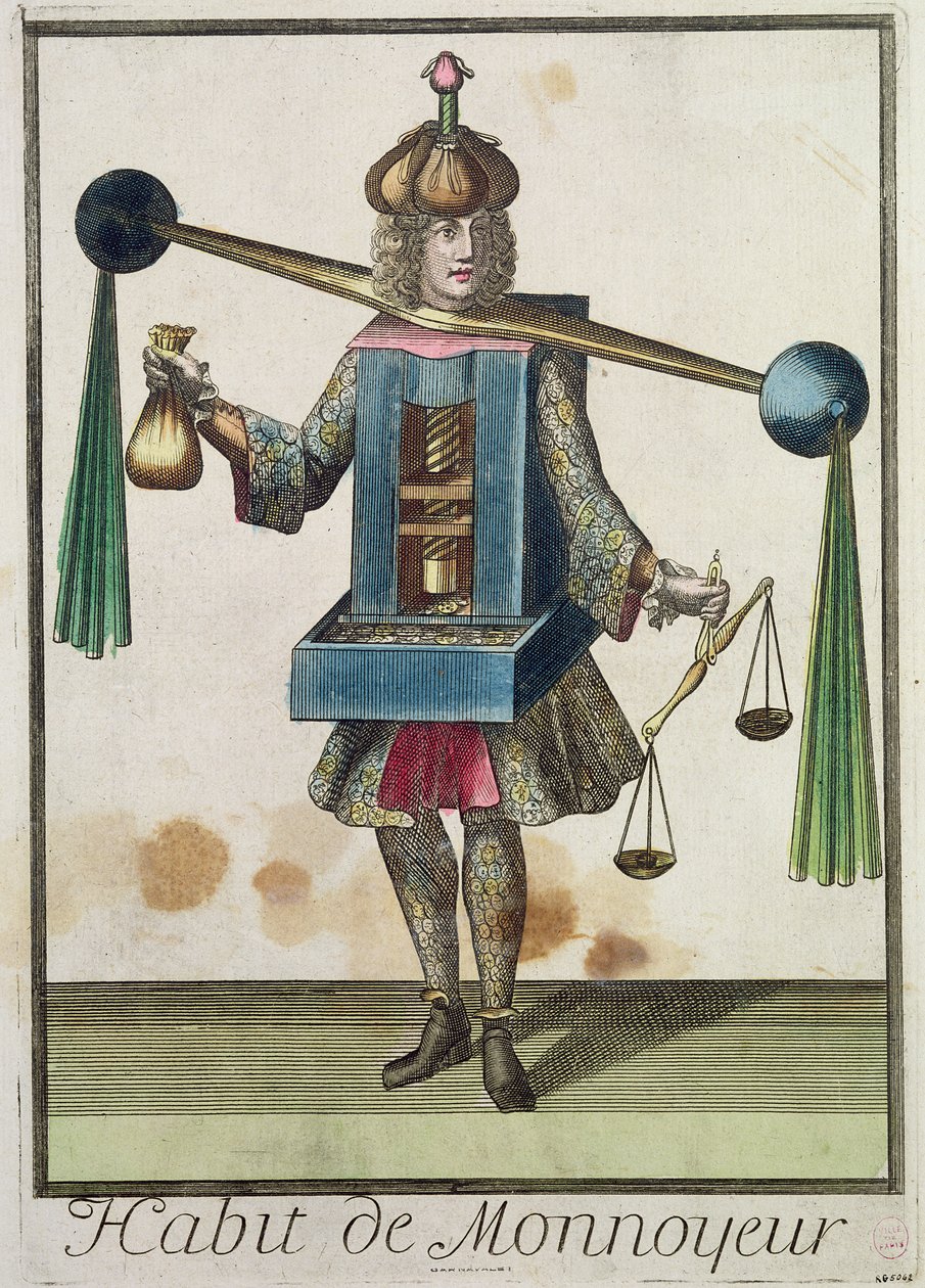 Das Kostüm des Münzmeisters von Nicolas Bonnart