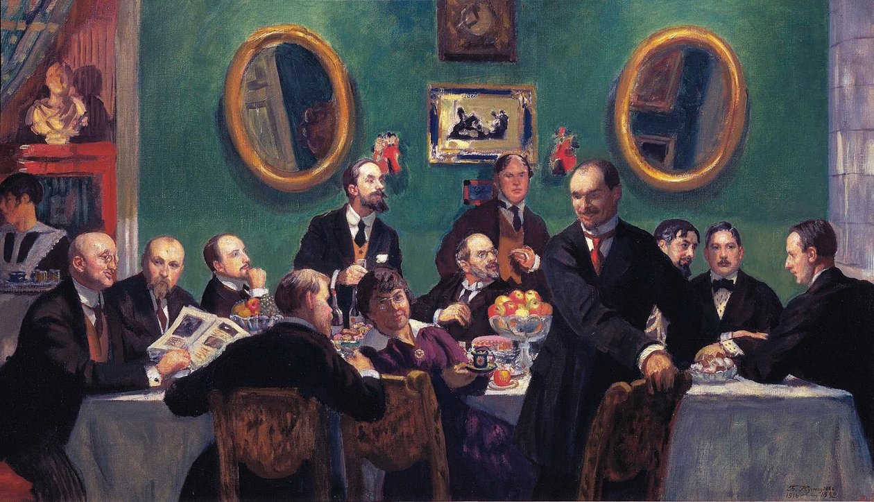   von Boris Mikhailovich Kustodiev