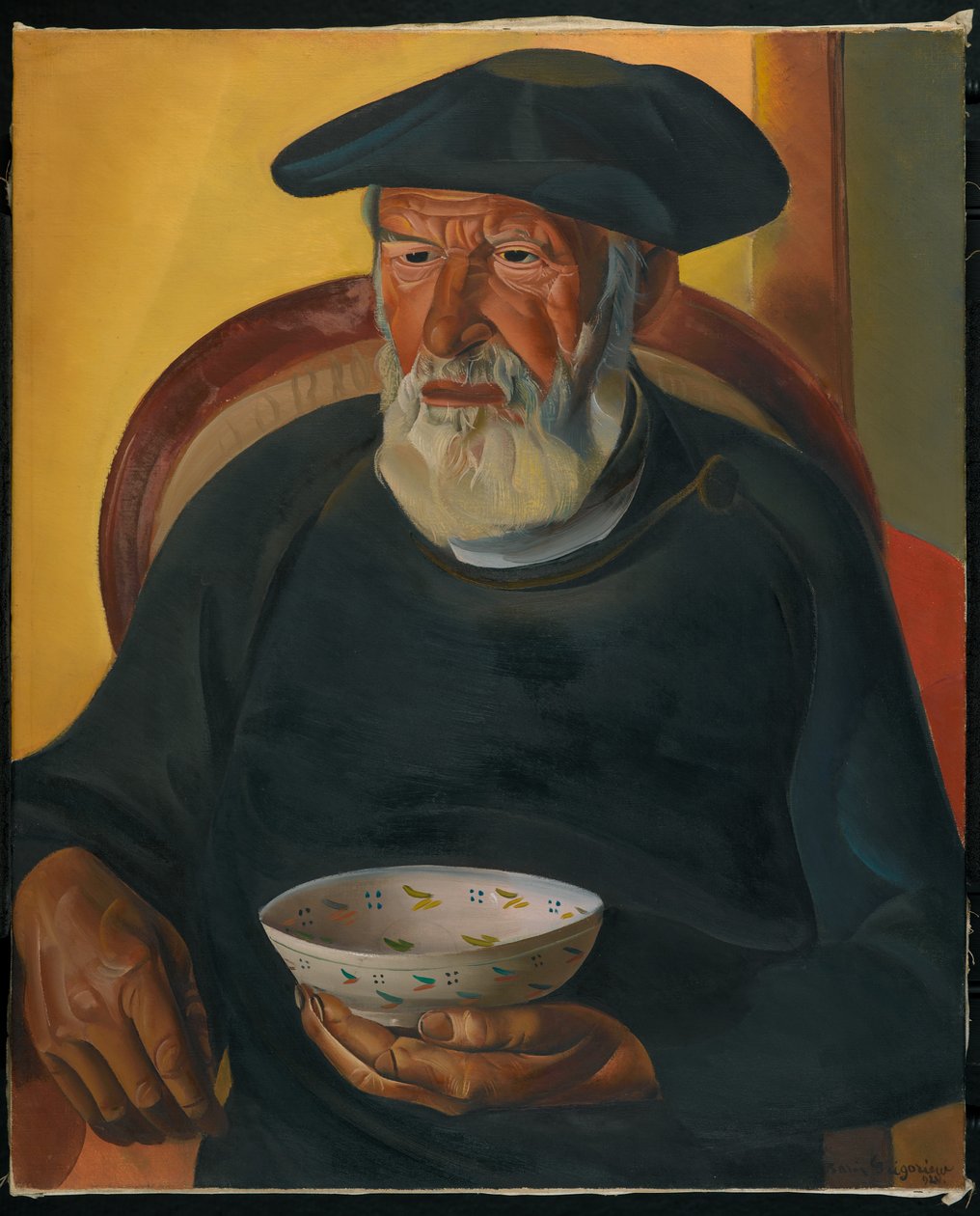 Alte Trombola, 1924 von Boris Dmitrievich Grigoriev