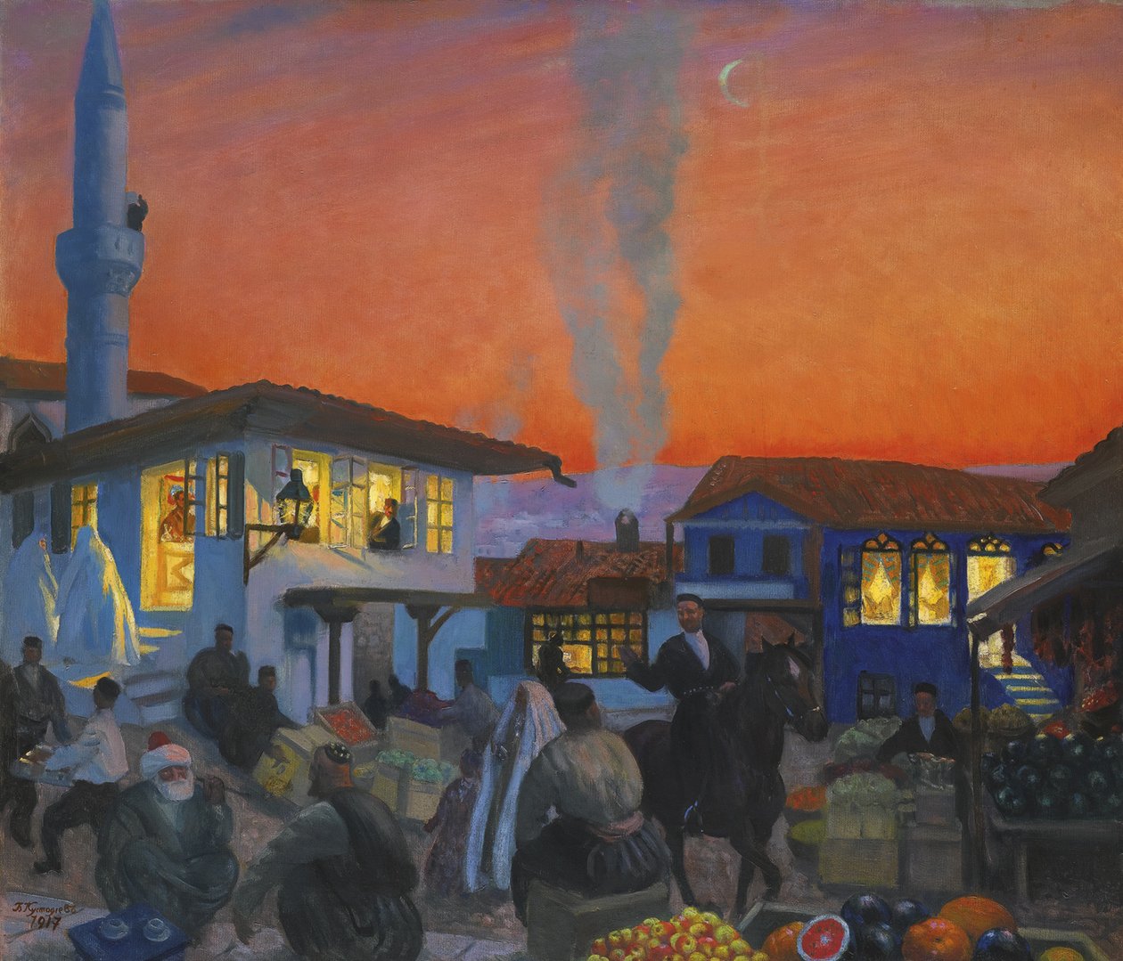 Bachtschyssaraj von Boris Mikhailovich Kustodiev