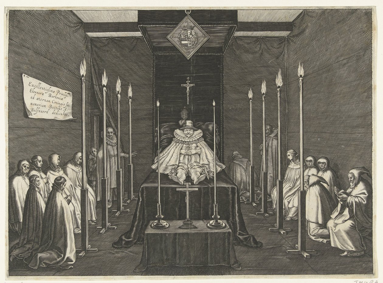Prunkbett von Prinz Filips Willem, 1618 von Boëtius Adamsz. Bolswert