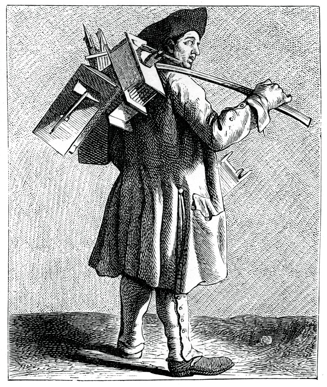Tod den Ratten!, 1737-1742 von Bouchardon