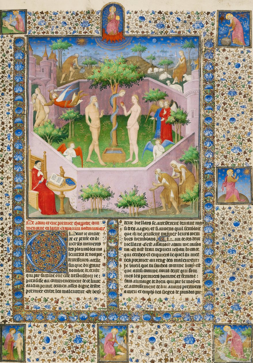 Die Geschichte von Adam und Eva von Boucicaut Master