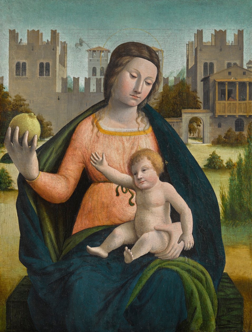 Madonna mit Kind von Bramantino