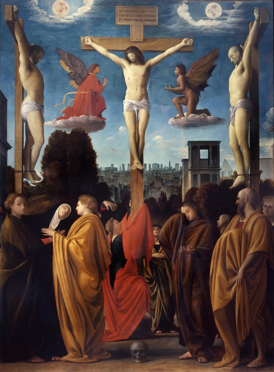 Die Kreuzigung, ca. 1505-1510 von Bramantino
