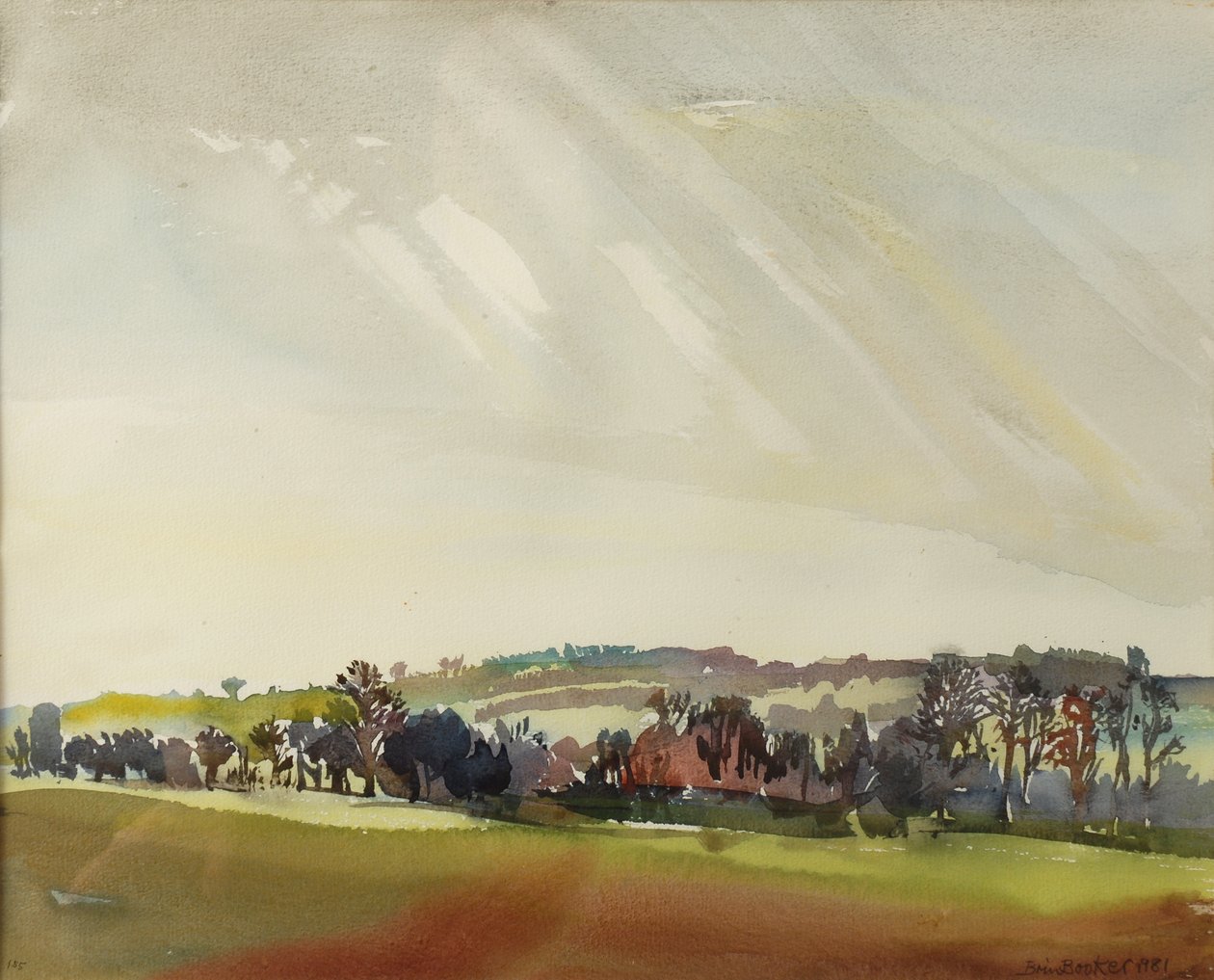 Morgenlandschaft von Brenda Brin Booker