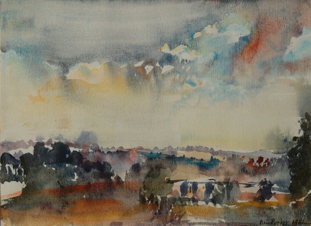 Oktoberhimmel von Brenda Brin Booker
