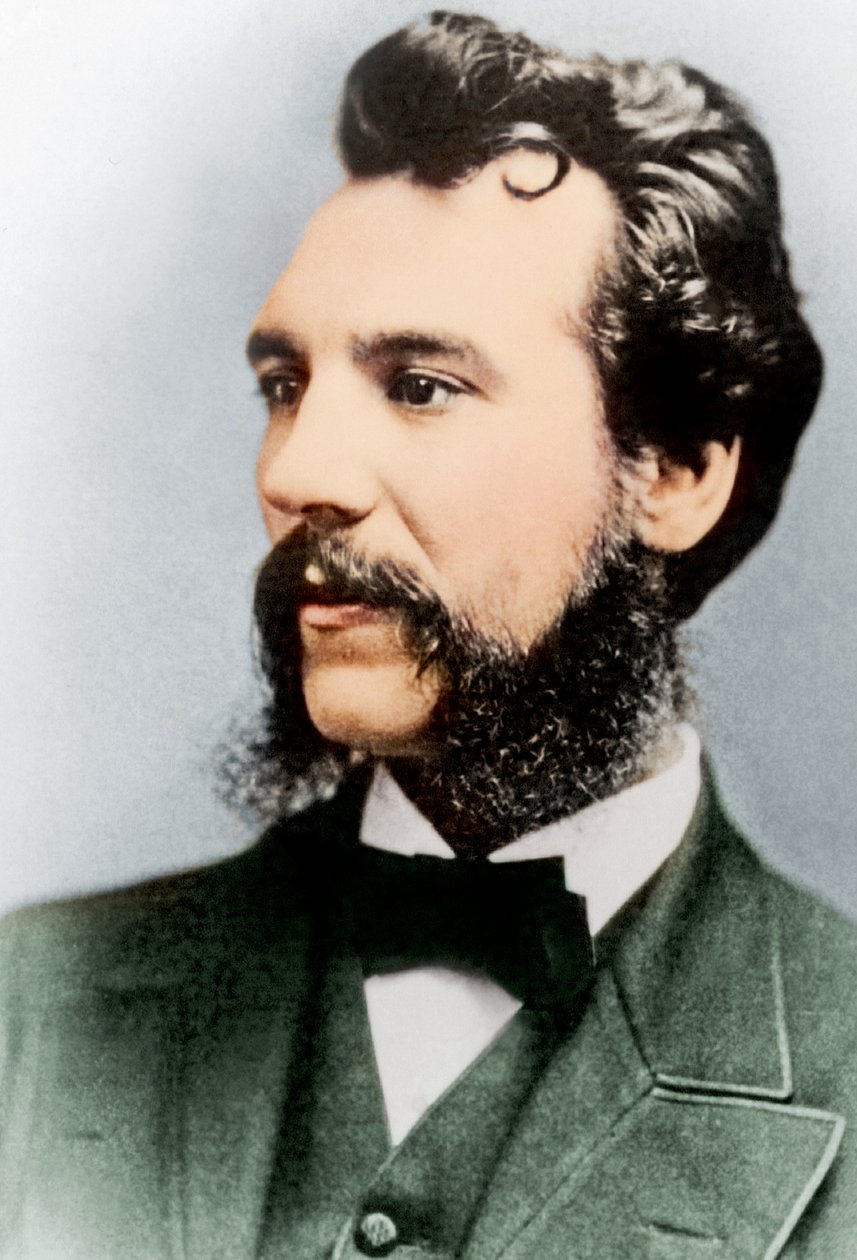 Alexander Graham Bell von British Photographer