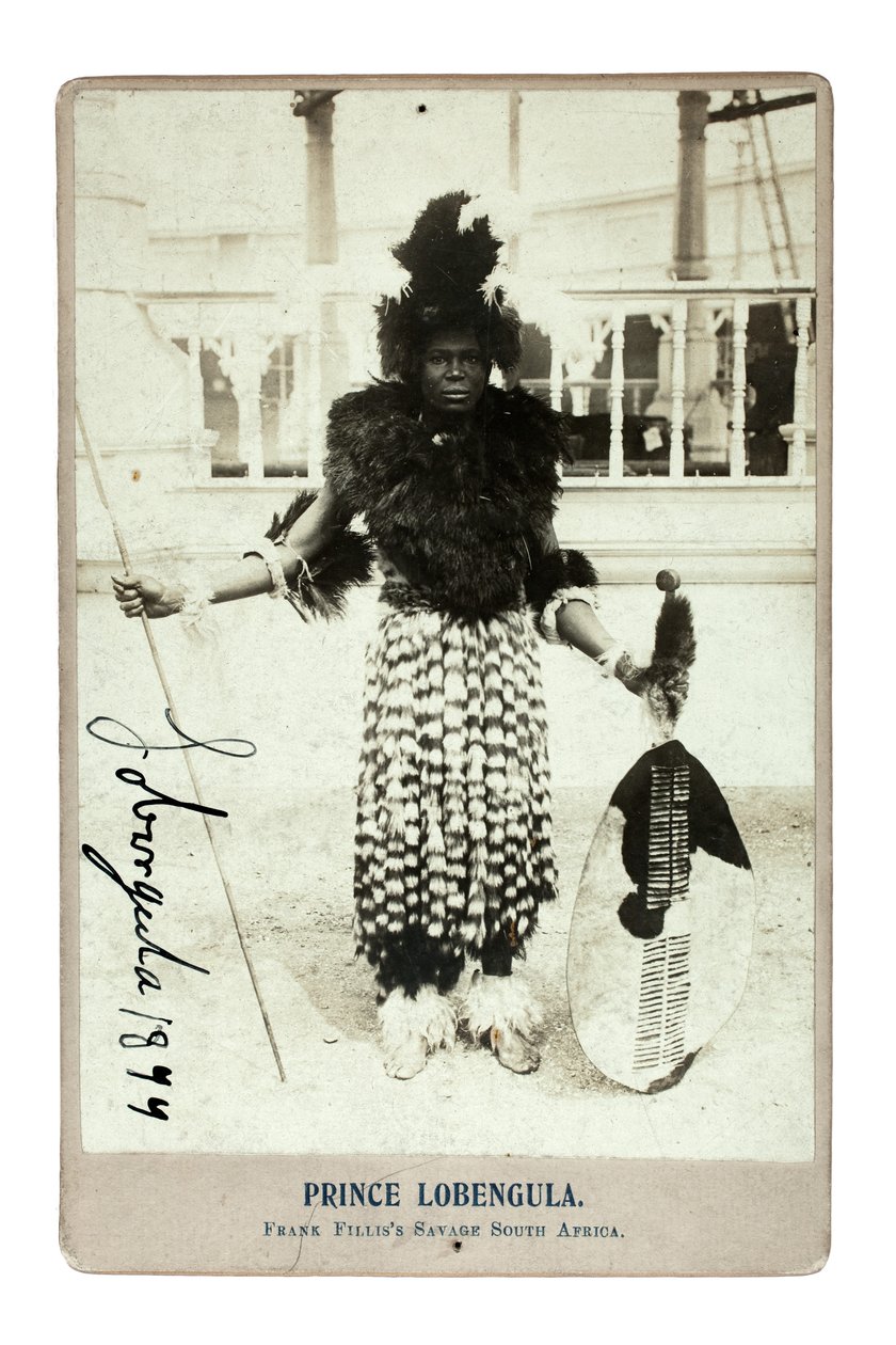 Prinz Lobengula, England, 1899 von British Photographer