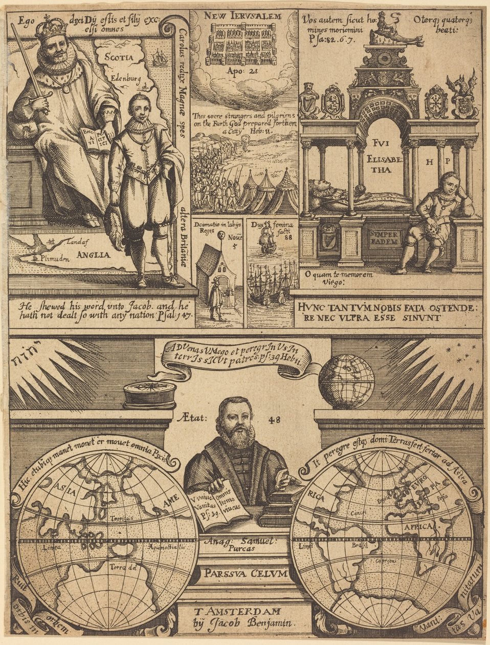 Frontispiz von British 17th Century