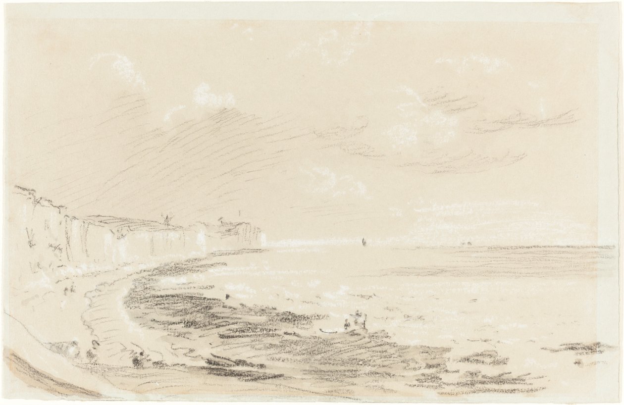 Meeresküstenlandschaft von British 19th Century