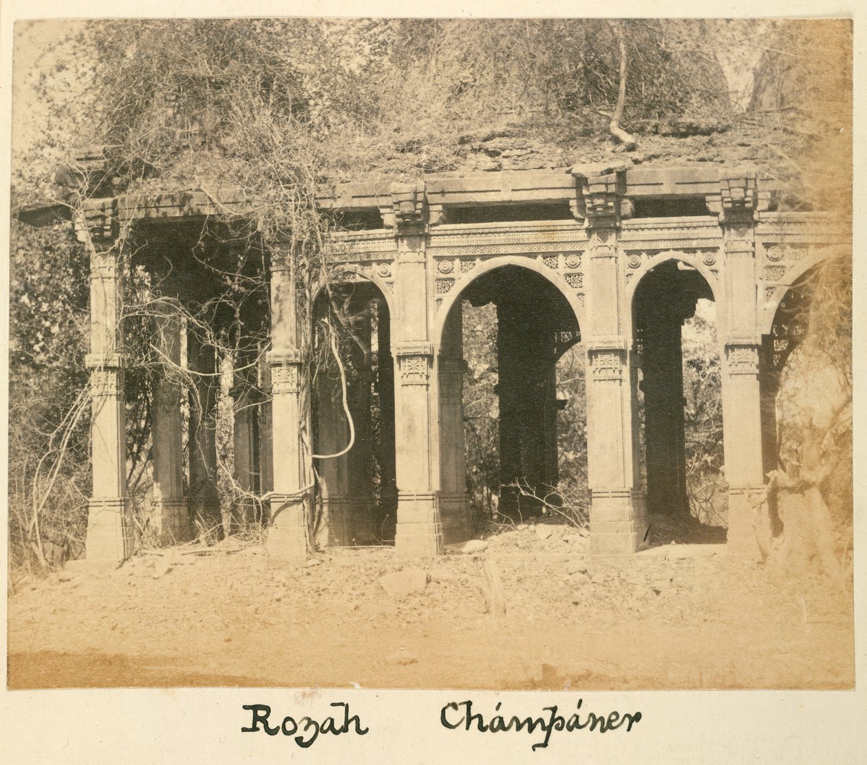 Rozah, Champaner, ca. 1875 von British Photographer