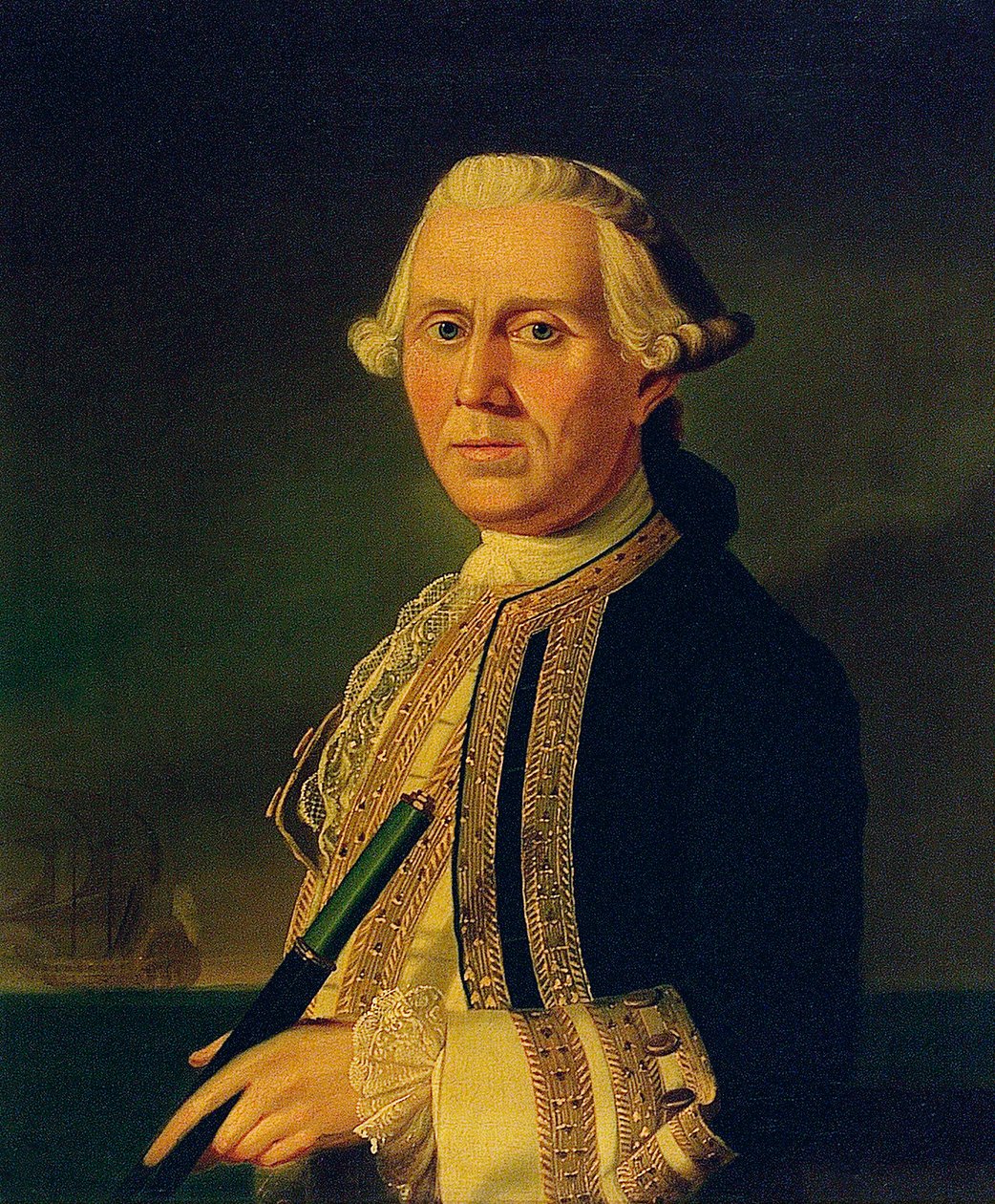 Kapitän James Ferguson (1723-1793) von British School