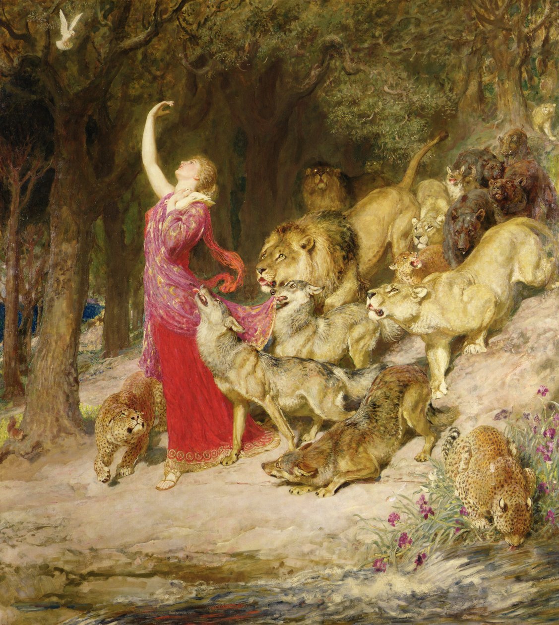 Aphrodite, 1902 von Briton Riviere
