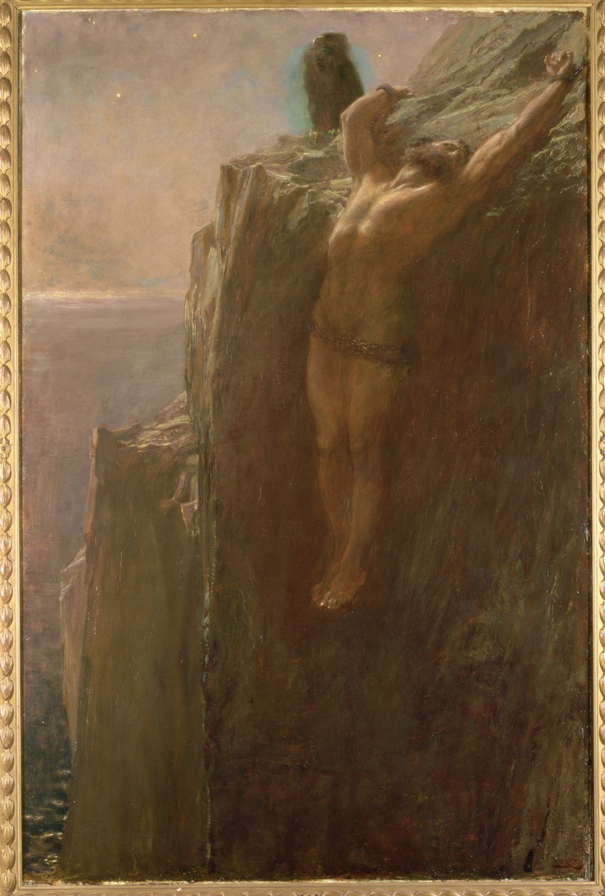 Prometheus gefesselt, 1889 von Briton Riviere