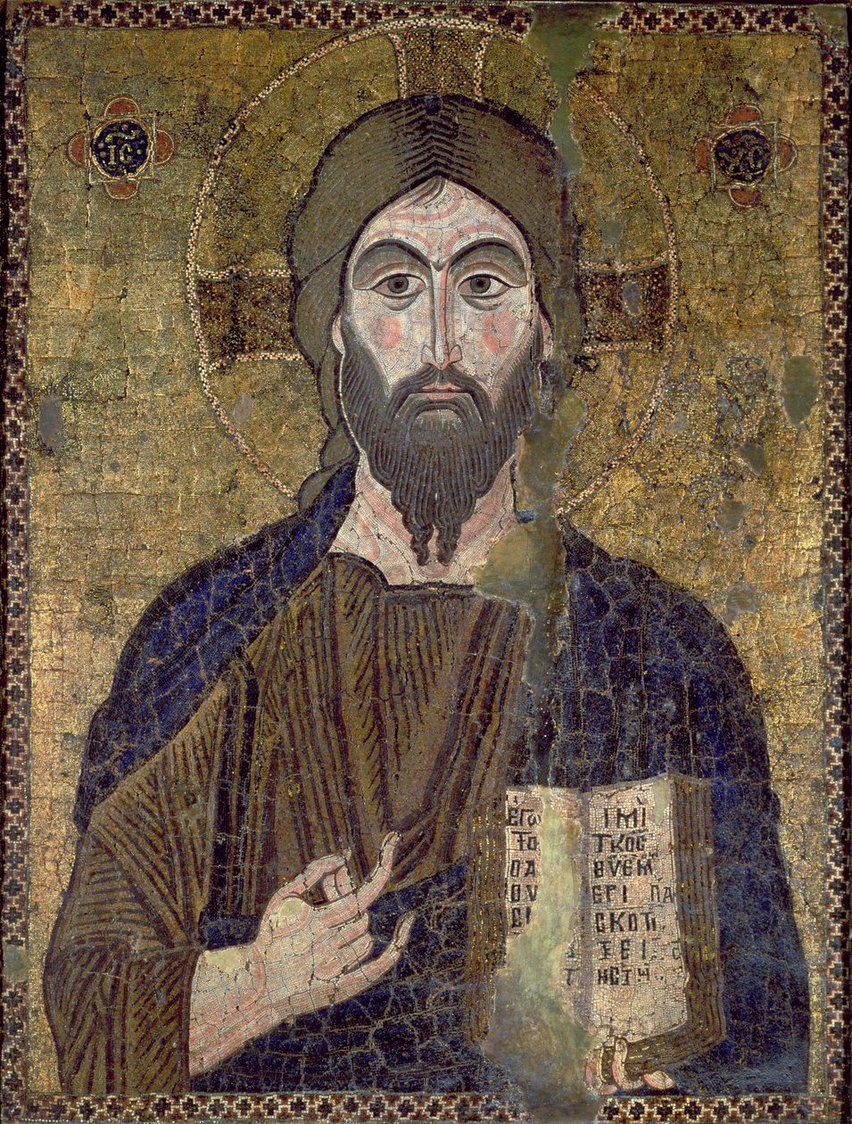 Christus Pantokrator (Mosaik) von Byzantine