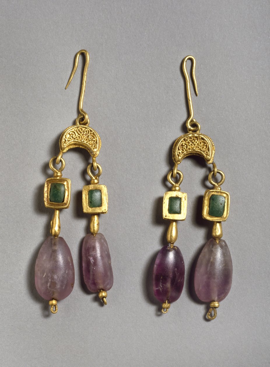 Ohrringe, ca. 1. Jahrhundert von Byzantine