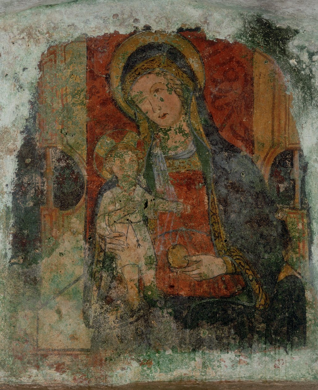 Madonna mit Kind von Byzantine School