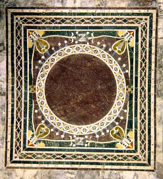 Muster in Opus Sectile von Byzantine School