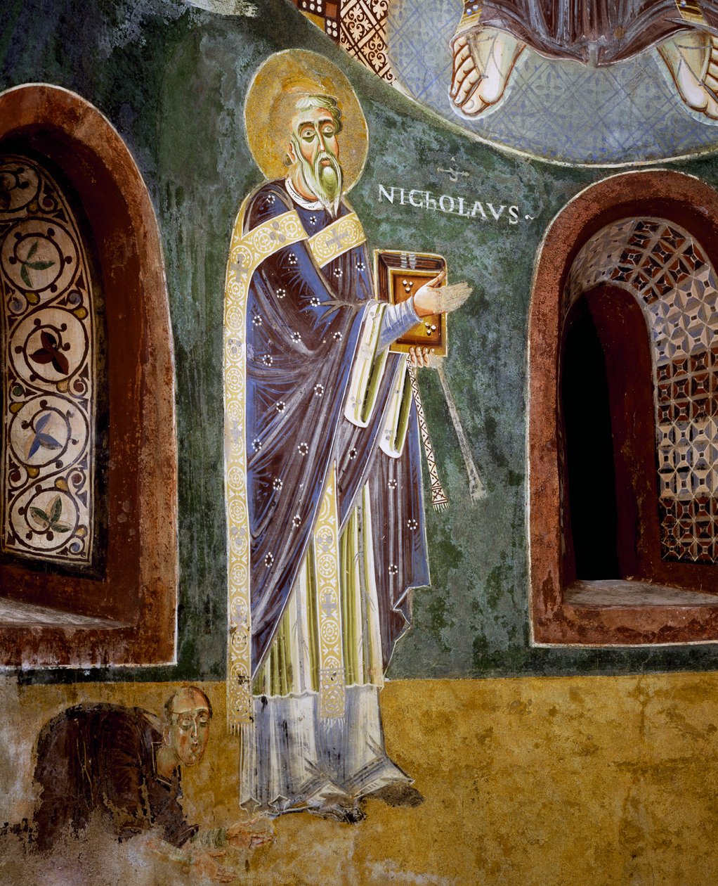 Heiliger Nikolaus (Detail) von Byzantine